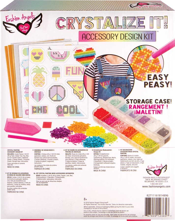 Crystalize It! Accessory Design Kit - Fashion Angels - Dancing Bear Toys