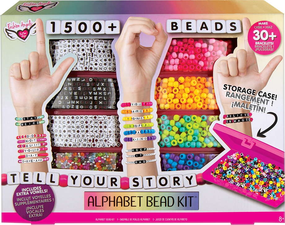 Fashion Angels Tell Your Story Alphabet Bead Case - Large - Imagine That  Toys