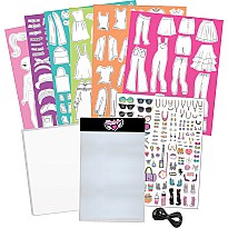 Fashion Design Light Pad Sketch Set