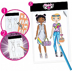 Fashion Design Light Pad Sketch Set