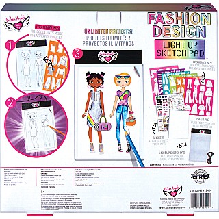 Fashion Design Light Pad Sketch Set