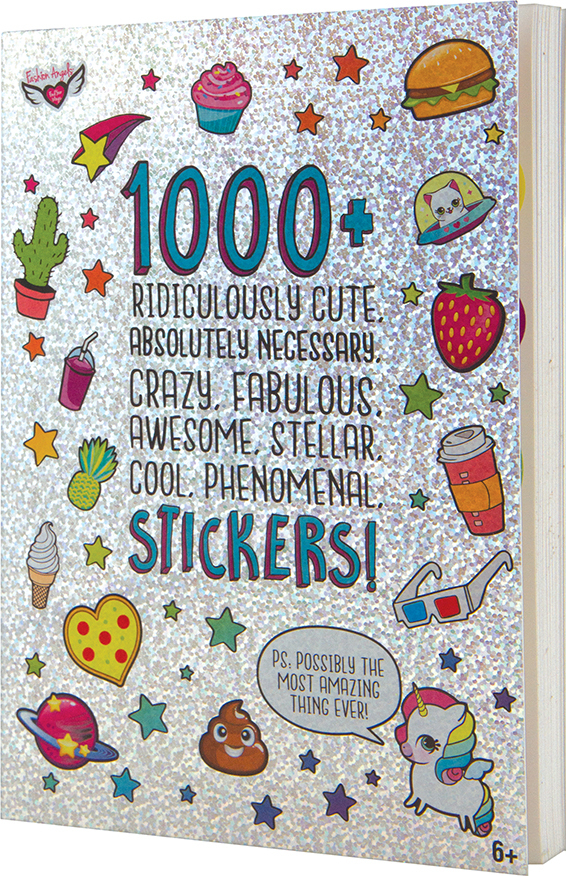 1000+ Ridiculously Cute Stickers Book: Series 1 - Givens Books and