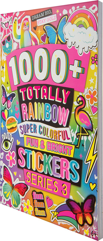 1000+ Rainbow Sticker Book - Cheeky Monkey Toys