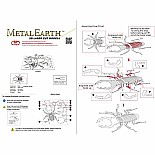 Fascinations Metal Earth Tarantula 3D Metal Model Kit