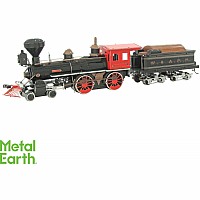 METAL EARTH Wild West 4-4-0 Locomotive WITH Color