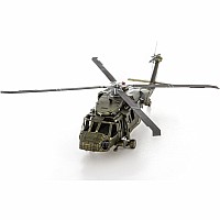 Metal Earth Black Hawk