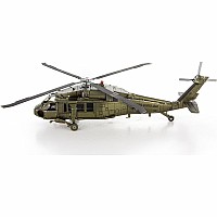 Metal Earth Black Hawk