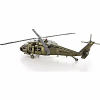 Metal Earth Black Hawk