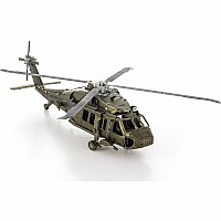 Metal Earth Black Hawk