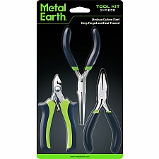 3-Piece Tool Kit Metal Earth (Includes: Clippers, Flat Nose Pliers, Needle Nose Pilers)
