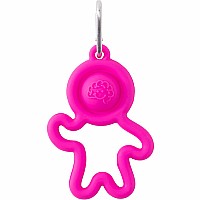 Lil dimpl Keychain - Hot Pink
