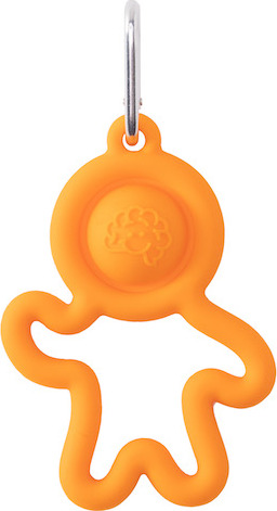 lil dimpl Keychain -  Orange