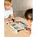 Battle Box Wooden Aiming Combat Tabletop Game for Ages 8+