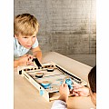 Battle Box Wooden Aiming Combat Tabletop Game for Ages 8+