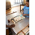 Battle Box Wooden Aiming Combat Tabletop Game for Ages 8+