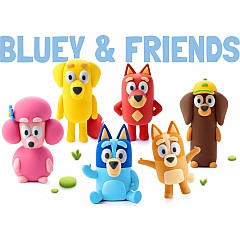 Hey Clay Bluey Single Character Set (assorted)