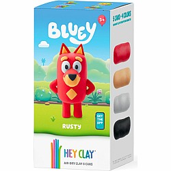 Hey Clay Bluey Single Character Set (Rusty)