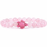 Fahlo Turtle Bracelet Coral Reef Pink