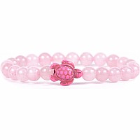 Fahlo Turtle Bracelet Coral Reef Pink