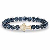 Fahlo Whale Shark Bracelet Deep Blue