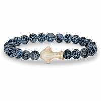 Fahlo Whale Shark Bracelet Deep Blue