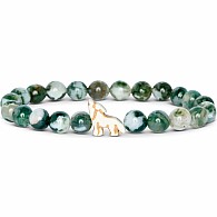 Fahlo Wolf Tracking Bracelet - Woodland Green 