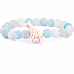 Fahlo Giraffe Tracking Bracelet - Sky Stone