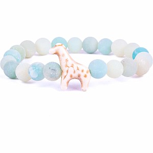 Fahlo Giraffe Tracking Bracelet - Sky Stone
