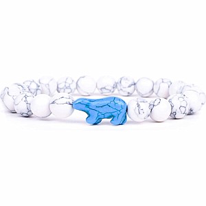 Fahlo Polar Bear Tracking Bracelet - Arctic White