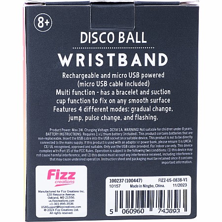 Disco Ball Wristband