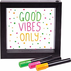 Light Up Neon Effect Message Frame