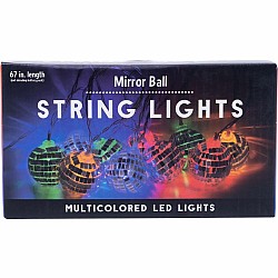 Mirror Ball String Lights