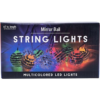 Mirror Ball String Lights