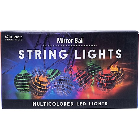 Mirror Ball String Lights