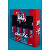 ICEE 4x6.1floz Syrup Cola/PurpleGrape/Blue Rasperry/Cherry