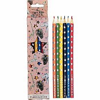 Colored Pencils 6pk Party Animals