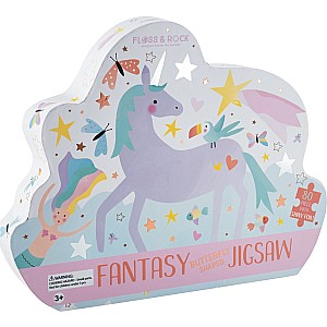 Fantasy 80pc " Butterfly" Shaped Jigsaw Puzzle with Shaped Box