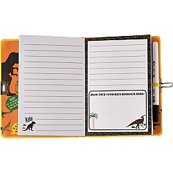 Dinosaur Top Secret Lockable Diary