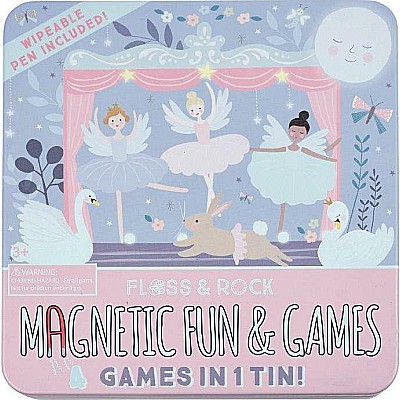 Enchanted Magnetic Fun & Games Tin