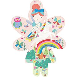 Floss and Rock "Rainbow Fairy" (20 Pc Shaped Puzzle)