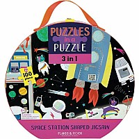 Space 100pc 3 in 1 Puzzle