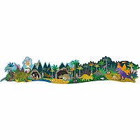 Dino 60pc Jigsaw Puzzle with Figures