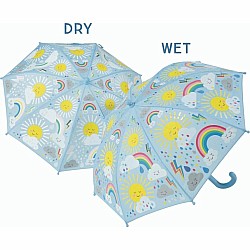 Sun & Clouds Color-Changing Umbrella