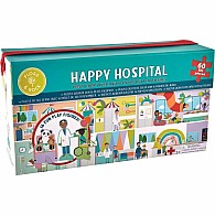 60 pc Happy Hospital Jigsaw Puzzle with Figures
