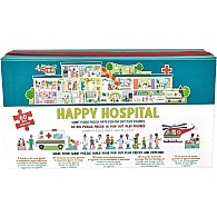   60 pc Happy Hospital Jigsaw Puzzle with Figures