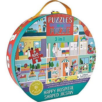 Floss and Rock "Happy Hospital" (100 pc 3 in 1 Puzzle)