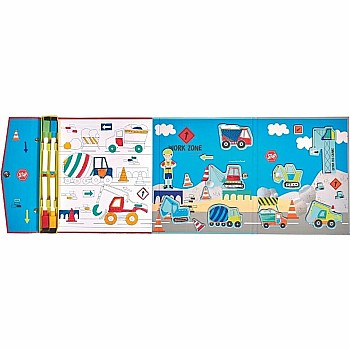 Construction Magnetic Multi Play Scenes
