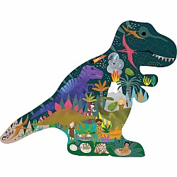 Floss and Rock "Dinosaur" (40 pc Shaped Jigsaw)