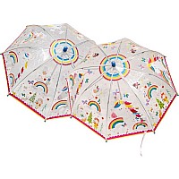 Umbrella - Rainbow Fairy Transparent (Colour Changing)