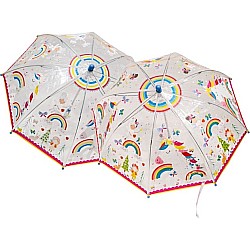 Umbrella - Rainbow Fairy Transparent (Colour Changing)